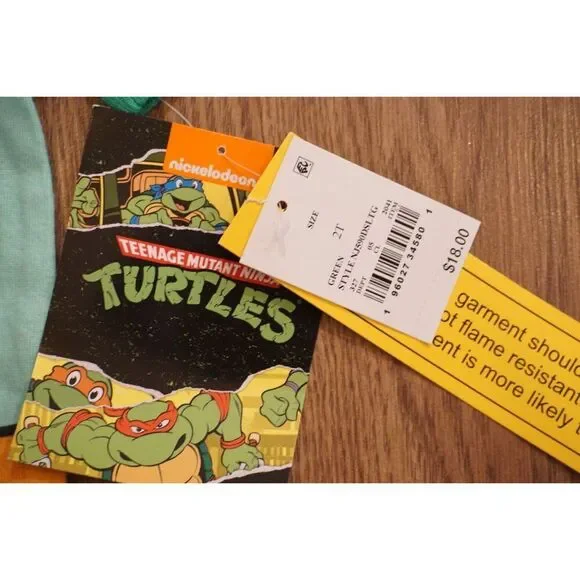 Nickelodeon Teenage Mutant Ninja Turtles Pajama Set - Size 2T, NWT - Picture 4 of 9